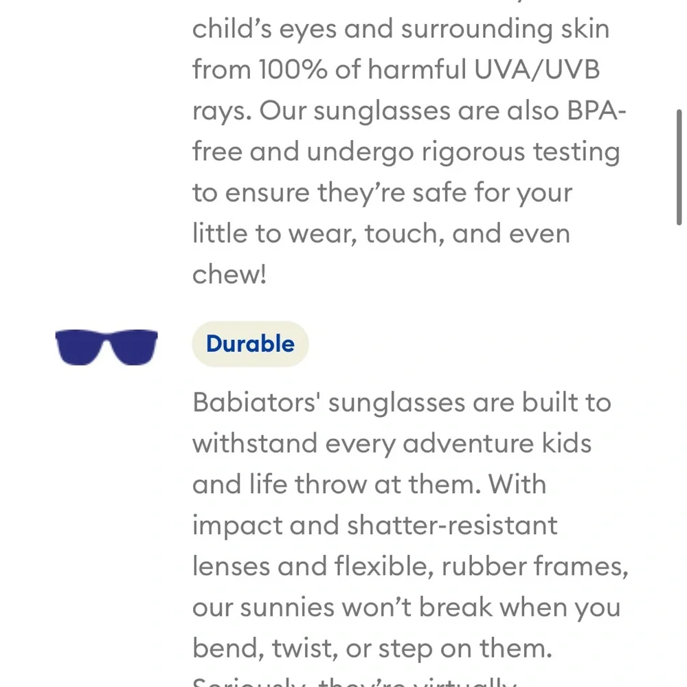 NWT Baby 0-2 Gender Neutral Babiators Black Navigator Sunglasses!